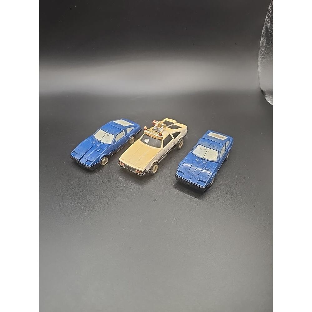 1984 Bandai Tonka Super‎ Gobots Nissan Car Lot Of 3 Figures